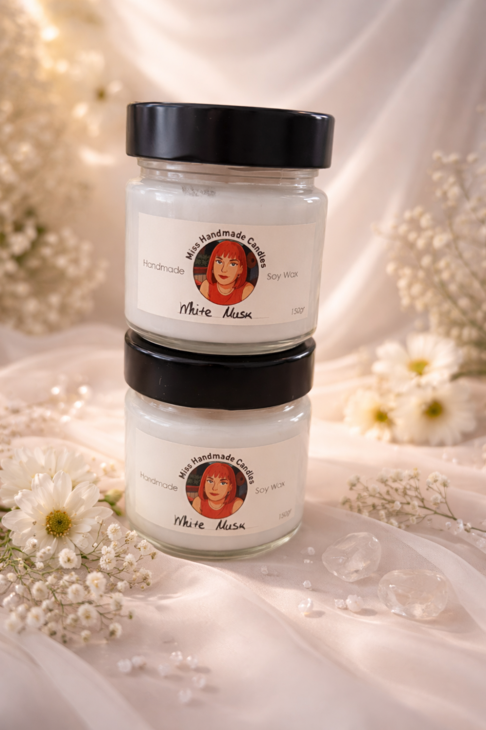 Κερί με άρωμα white musk
