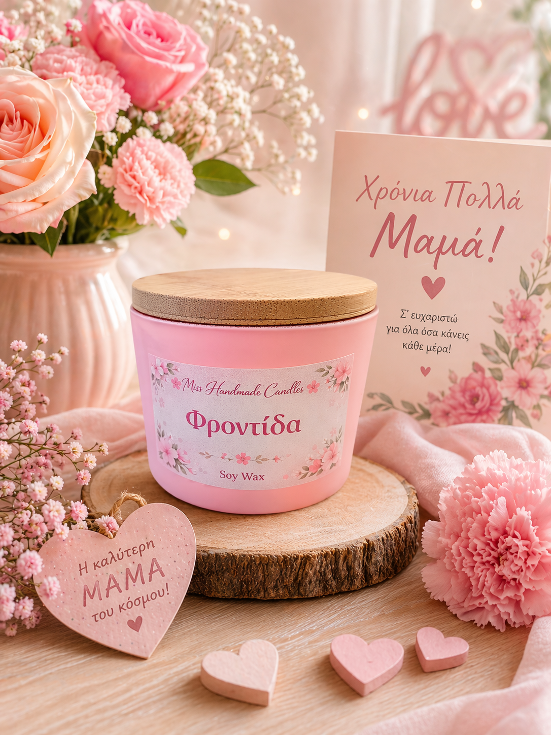 Κερί “Φροντίδα” από Mother’s Day Collection