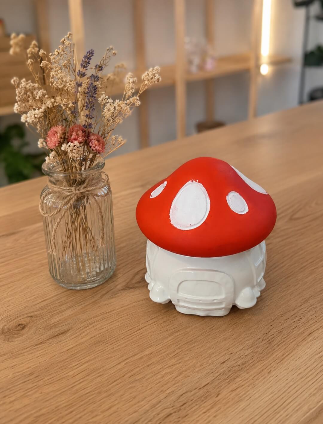 Mushrooms Κόκκινο (Με κερί)